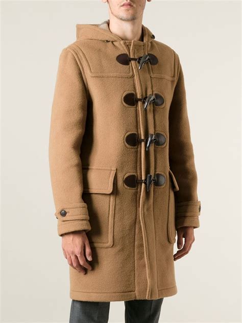 burberry dufflecoat herren|burberry duffle coat men.